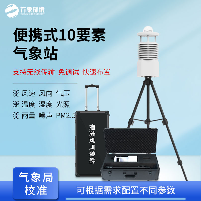 便攜式全自動氣象站可以用來野外氣象應急監(jiān)測嗎？
